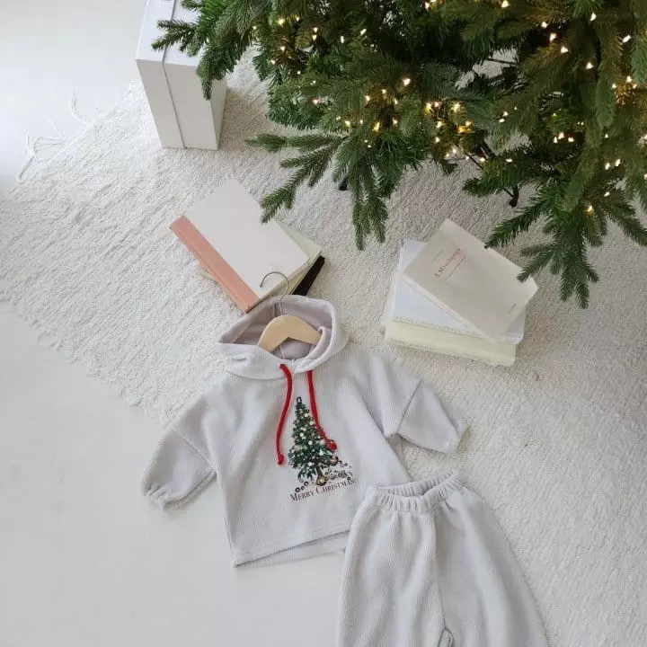 From J - Korean Baby Fashion - #babyfashion - Tree Top Bottom Set - 2