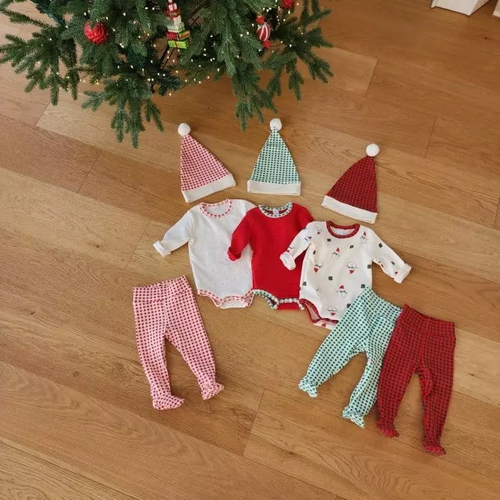 From J - Korean Baby Fashion - #babygirlfashion - Christmas Bodysuit - 3