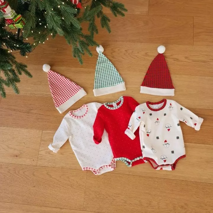 From J - Korean Baby Fashion - #babygirlfashion - Christmas Bodysuit - 4