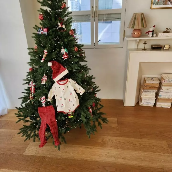 From J - Korean Baby Fashion - #babyoutfit - Christmas Bodysuit - 8