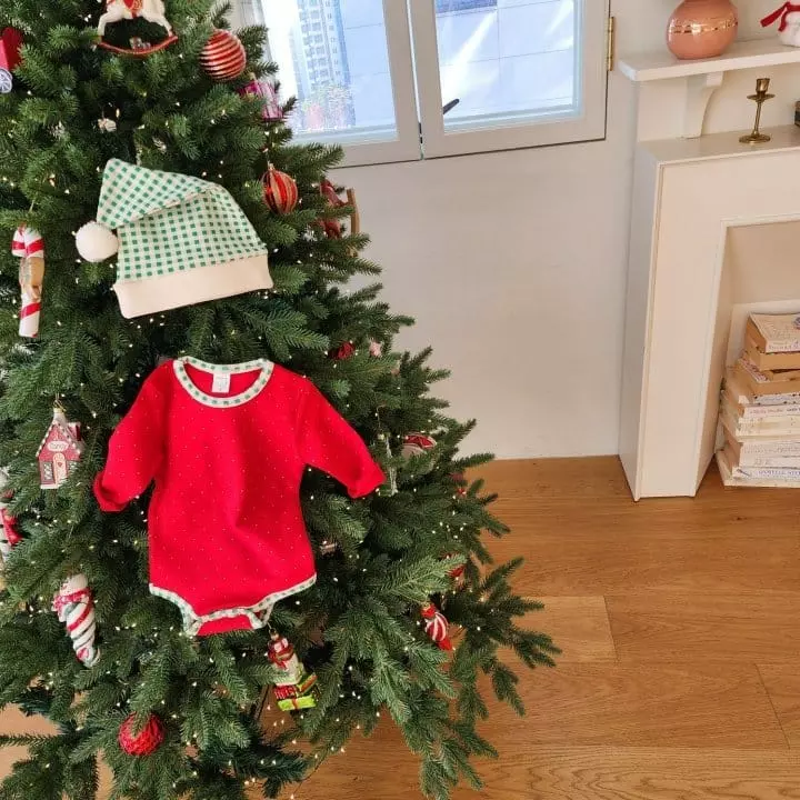From J - Korean Baby Fashion - #babywear - Christmas Bodysuit - 9