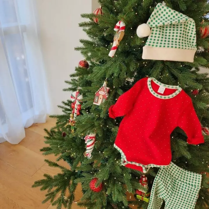 From J - Korean Baby Fashion - #onlinebabyboutique - Christmas Bodysuit - 10