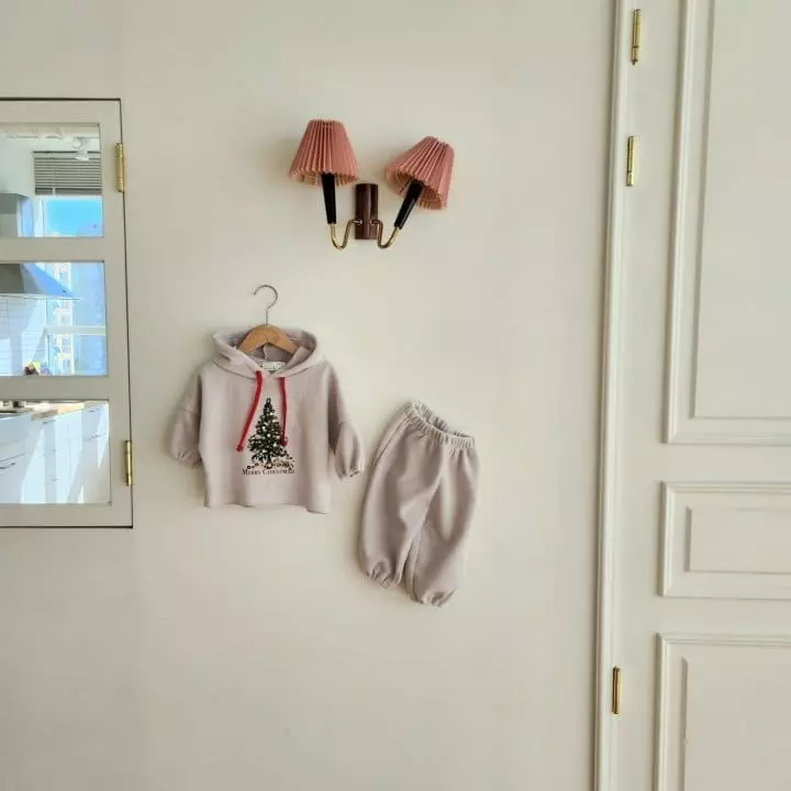 From J - Korean Baby Fashion - #onlinebabyshop - Tree Top Bottom Set - 12