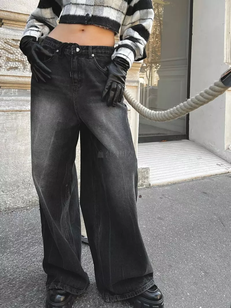 Gateless - Korean Women Fashion - #momslook - Pin Washing Jeans - 8