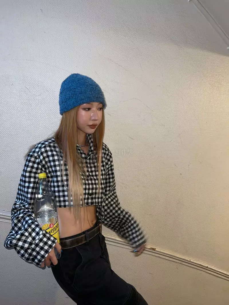 Gateless - Korean Women Fashion - #momslook - Check Pocket Shirt