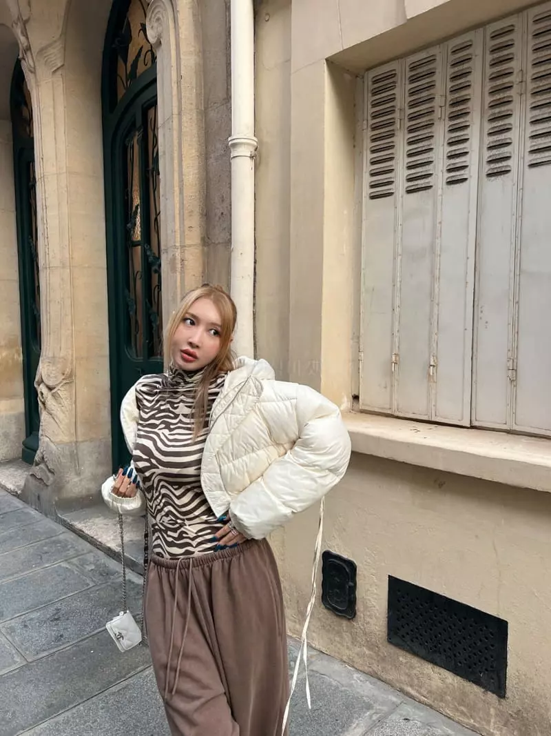 Gateless - Korean Women Fashion - #momslook - Zebra Tee - 2