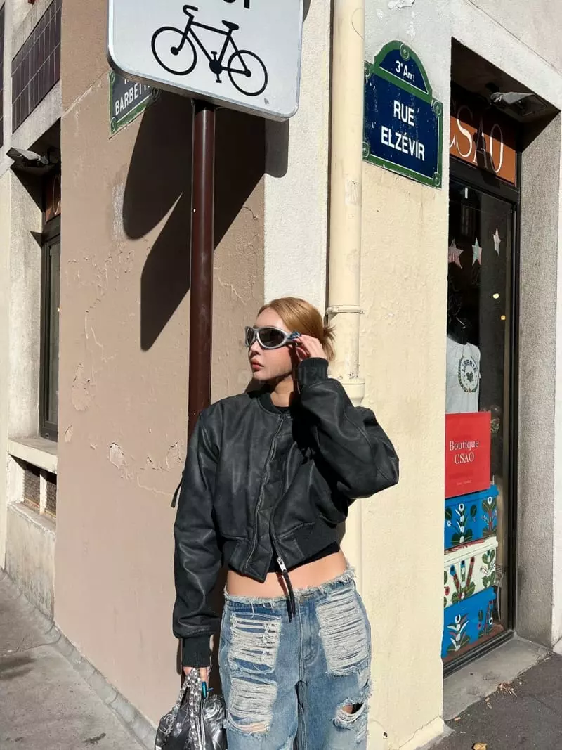 Gateless - Korean Women Fashion - #momslook - Vintage Jumper - 3
