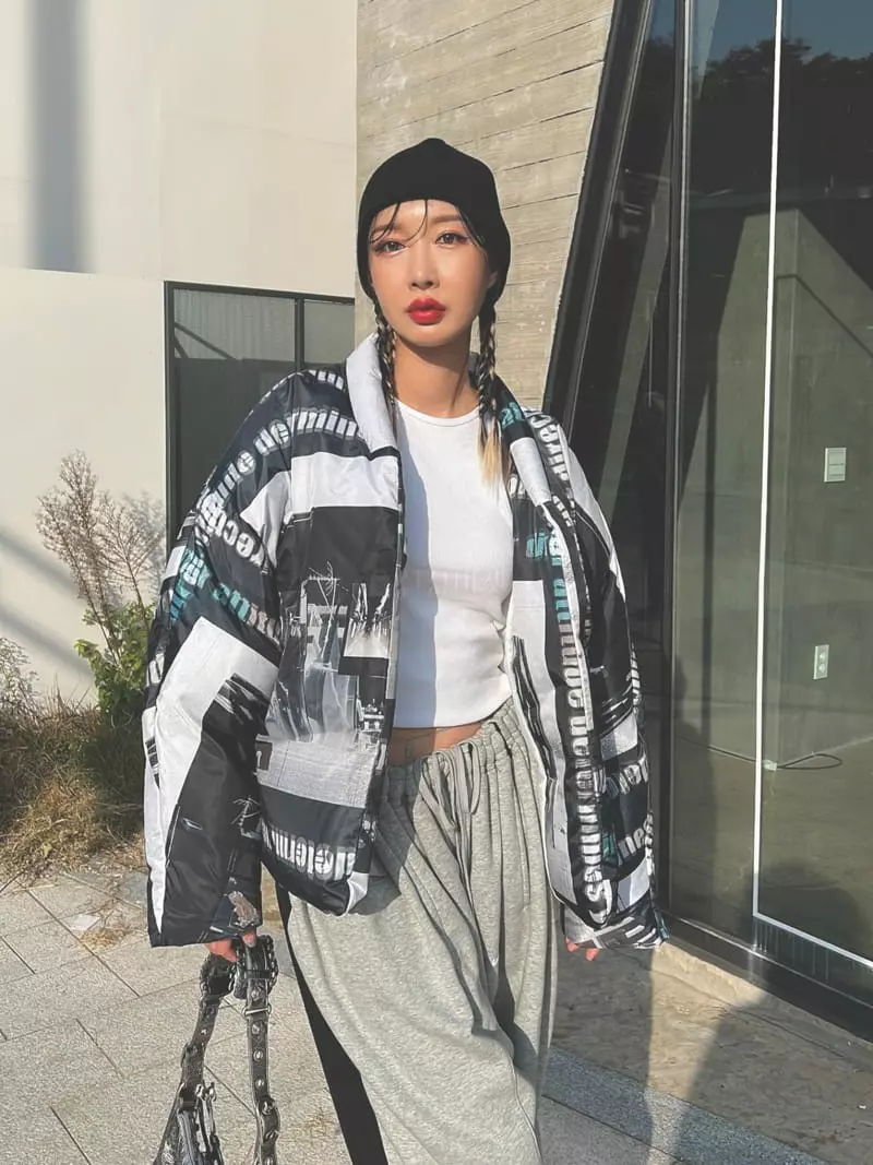 Gateless - Korean Women Fashion - #momslook - Down Town Padding Jacket - 12