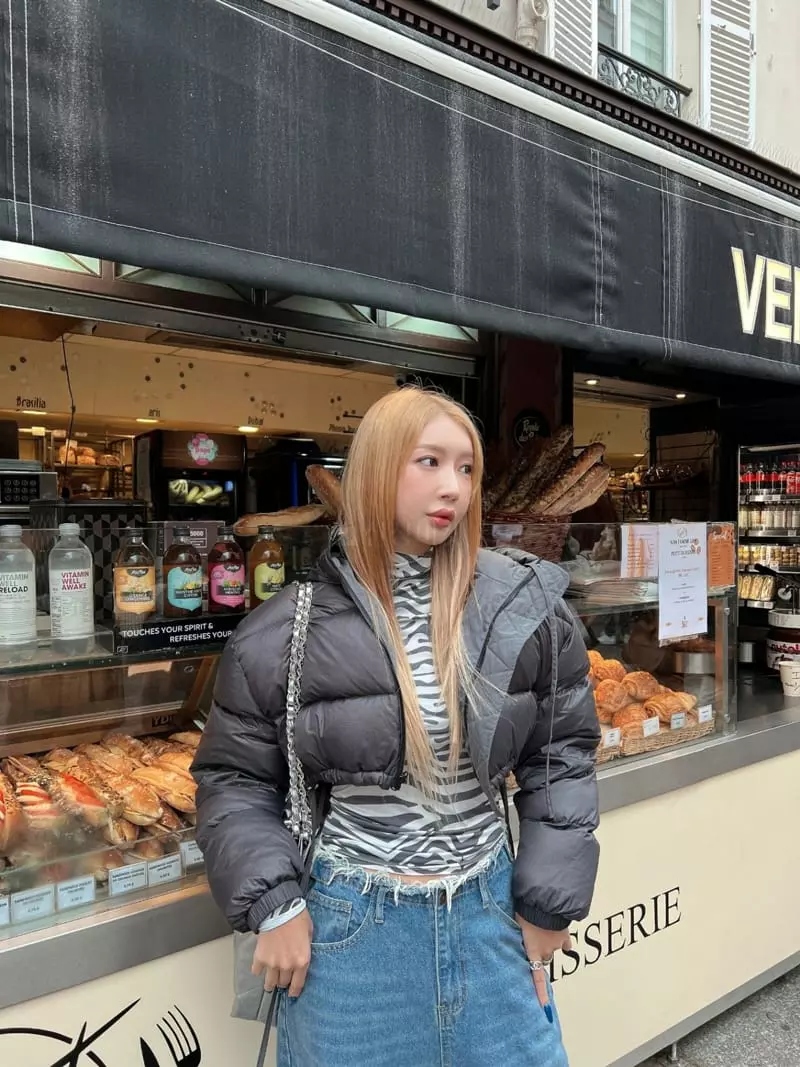Gateless - Korean Women Fashion - #restrostyle - Season Padding Jacket - 11