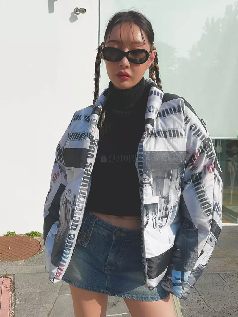 Gateless - Korean Women Fashion - #restrostyle - Down Town Padding Jacket
