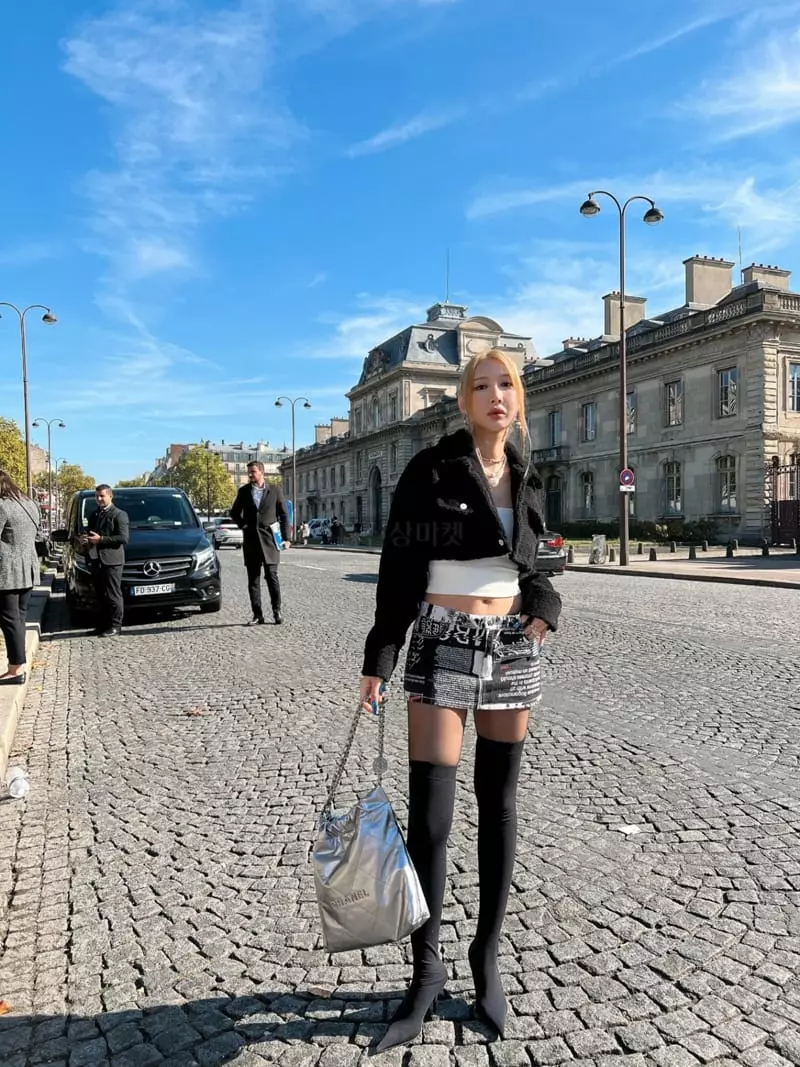 Gateless - Korean Women Fashion - #thatsdarling - Mini Dumble Jacket - 10