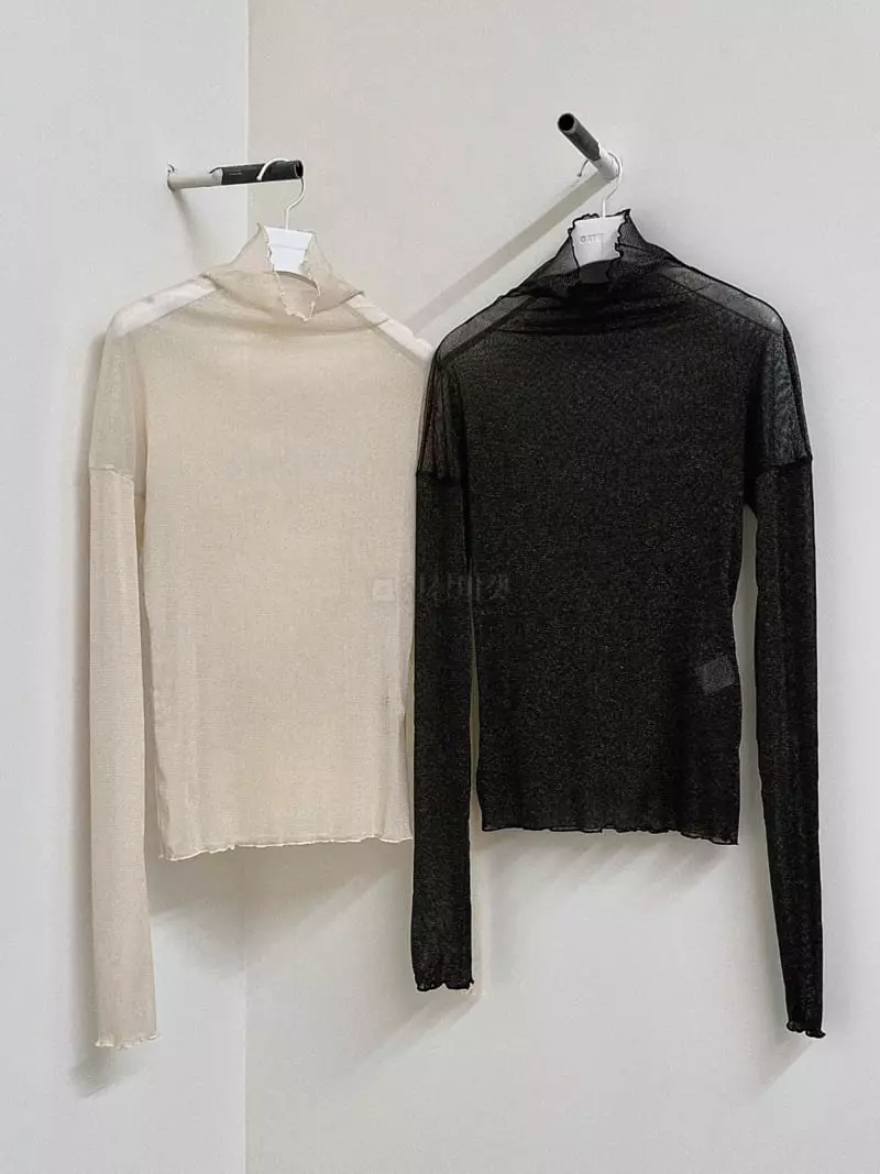 Gateless - Korean Women Fashion - #womensfashion - Pu Tee - 12