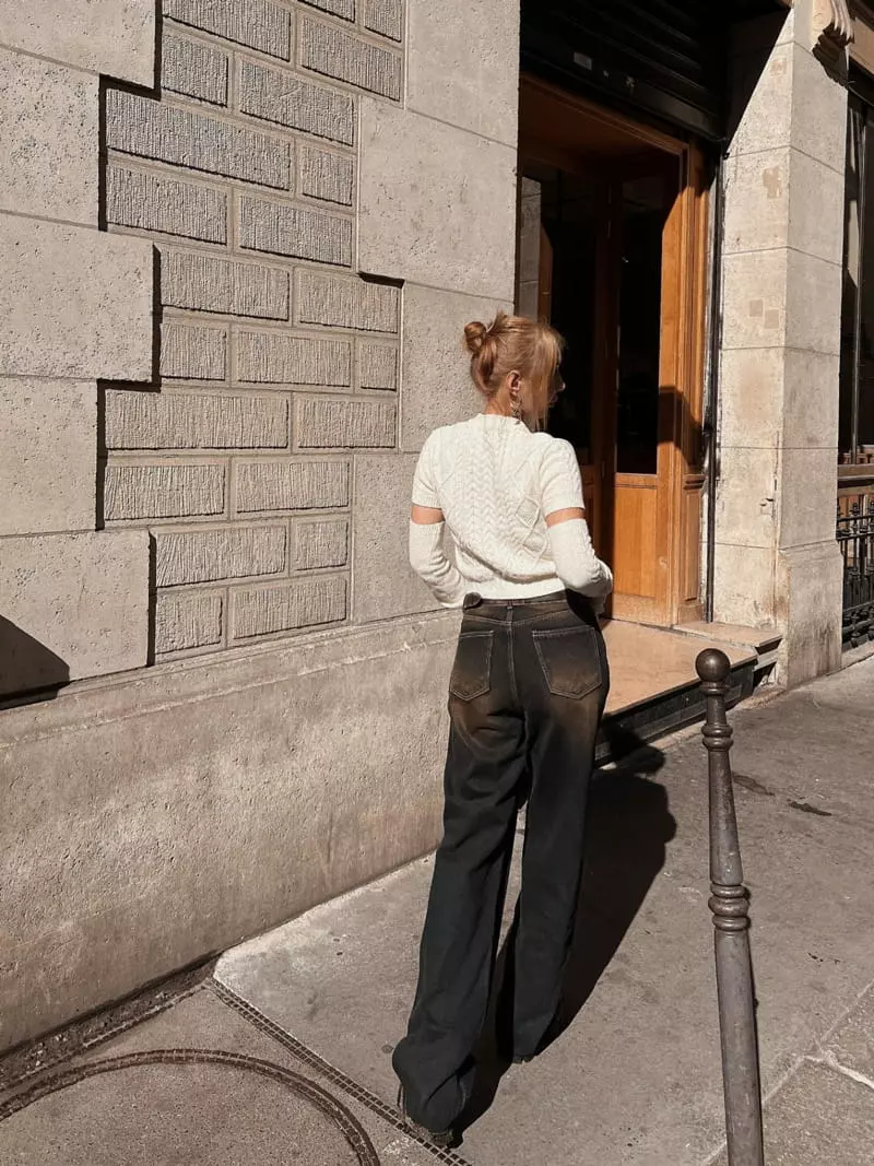 Gateless - Korean Women Fashion - #momslook - Trash Jeans - 4