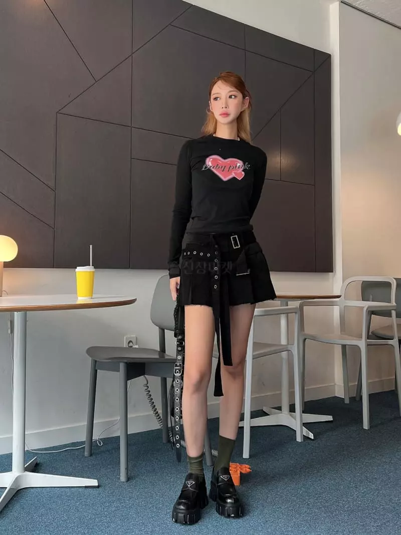 Gateless - Korean Women Fashion - #womensfashion - Teddy Skirt - 7