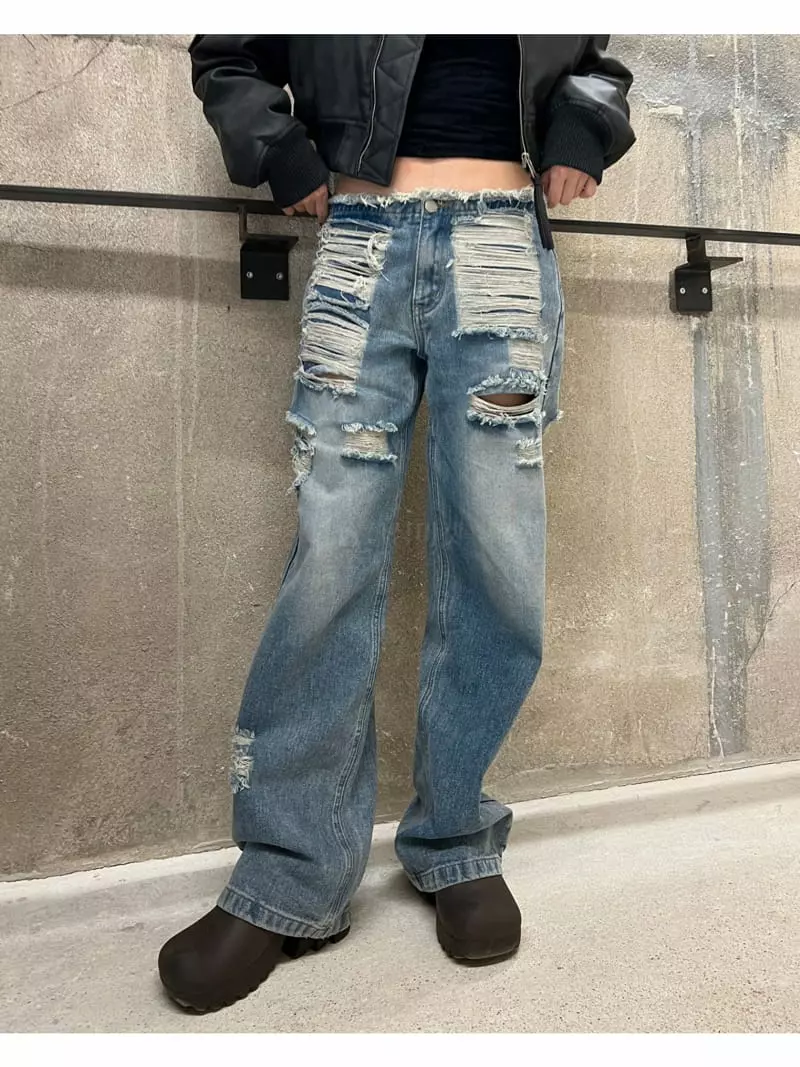 Gateless - Korean Women Fashion - #womensfashion - Line Jeans - 10