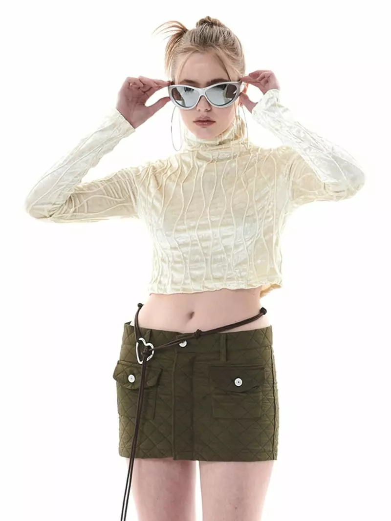 Gateless - Korean Women Fashion - #womensfashion - Hart Belt - 6