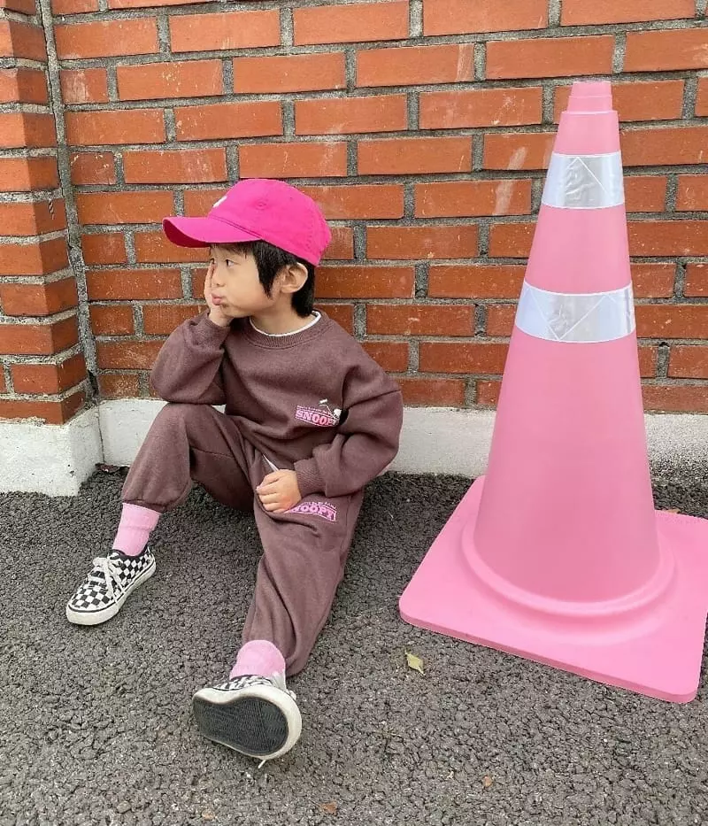 Ggomenge - Korean Children Fashion - #discoveringself - Fleece Puppy Top Bottom Set - 11