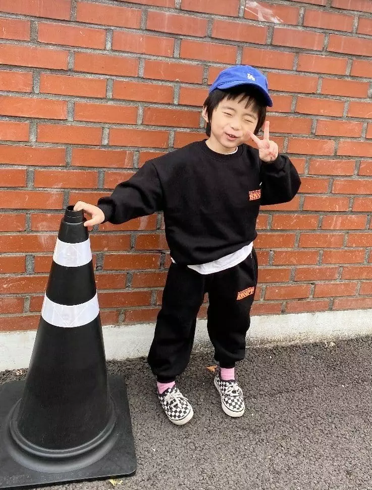 Ggomenge - Korean Children Fashion - #minifashionista - Fleece Puppy Top Bottom Set - 4