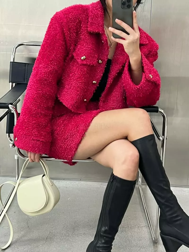 Ginger - Korean Women Fashion - #momslook - Bella Twid Jacket - 2