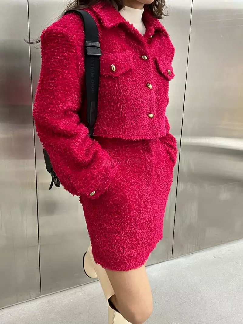 Ginger - Korean Women Fashion - #womensfashion - Bella Twid Jacket - 4