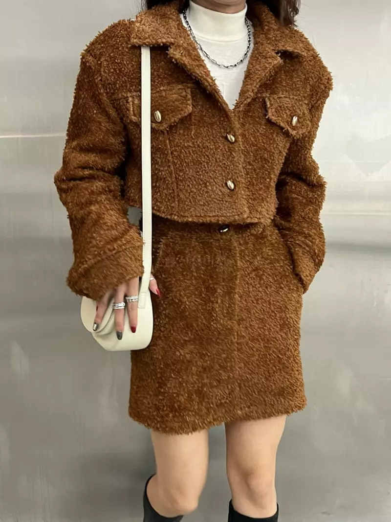 Ginger - Korean Women Fashion - #momslook - Bella Twid Jacket - 8
