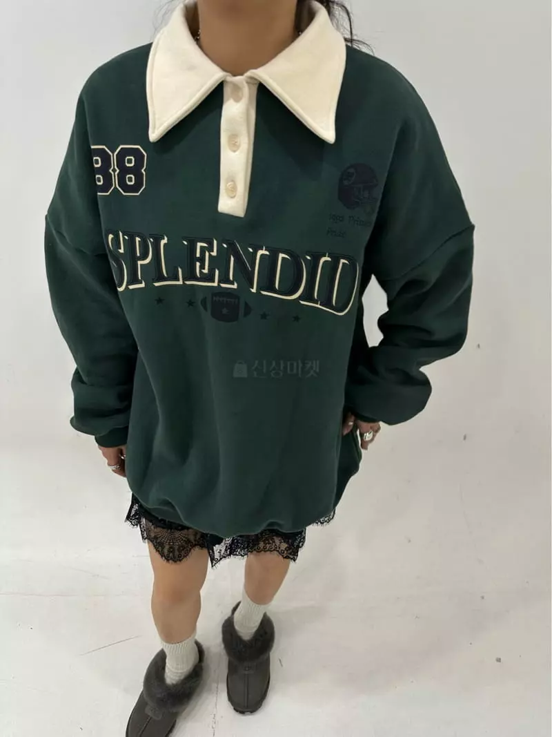 Ginger - Korean Women Fashion - #momslook - Lugby Sweatshirt - 12