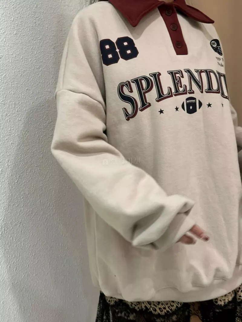 Ginger - Korean Women Fashion - #shopsmall - Lugby Sweatshirt - 7