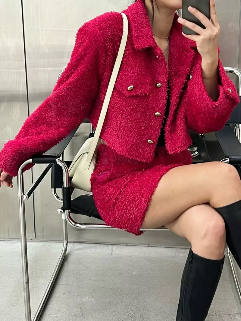 Ginger - Korean Women Fashion - #thelittlethings - Bella Twid Jacket