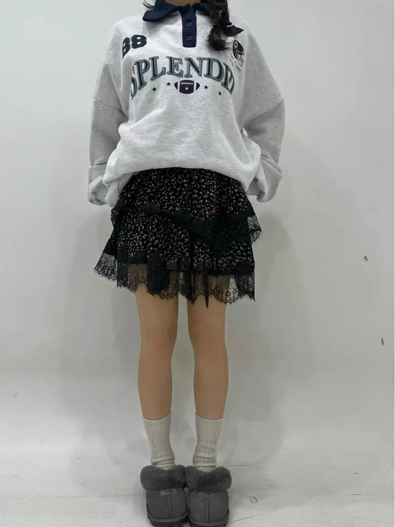 Ginger - Korean Women Fashion - #womensfashion - Lugby Sweatshirt