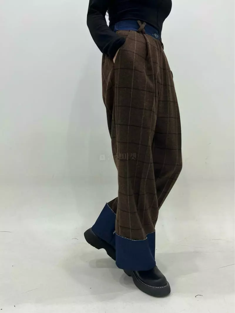 Ginger - Korean Women Fashion - #womensfashion - Check Color Jacket - 11