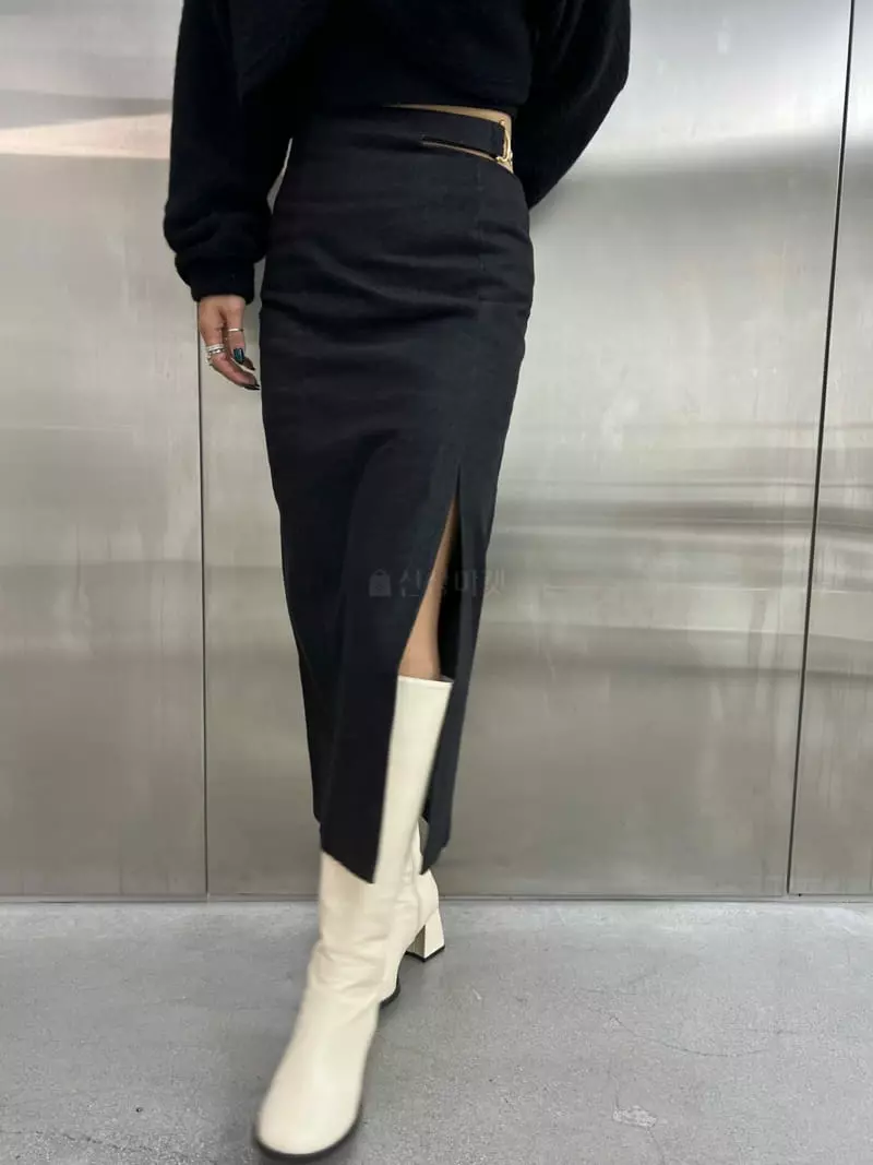 Ginger - Korean Women Fashion - #womensfashion - Solar Denim Skirt - 6