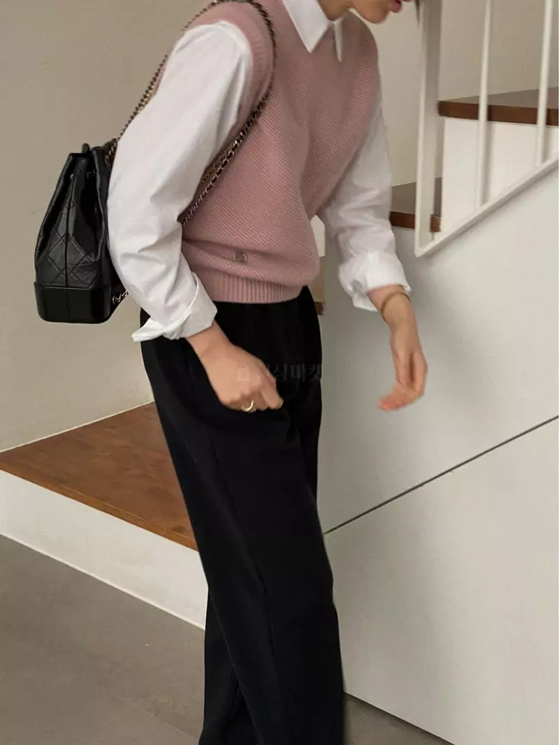 Glow Approach - Korean Women Fashion - #momslook - Gold Pants - 5