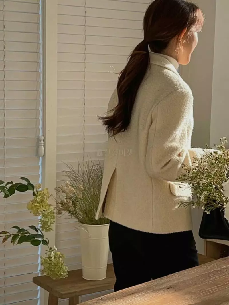 Glow Approach - Korean Women Fashion - #womensfashion - Wool Jacket - 4