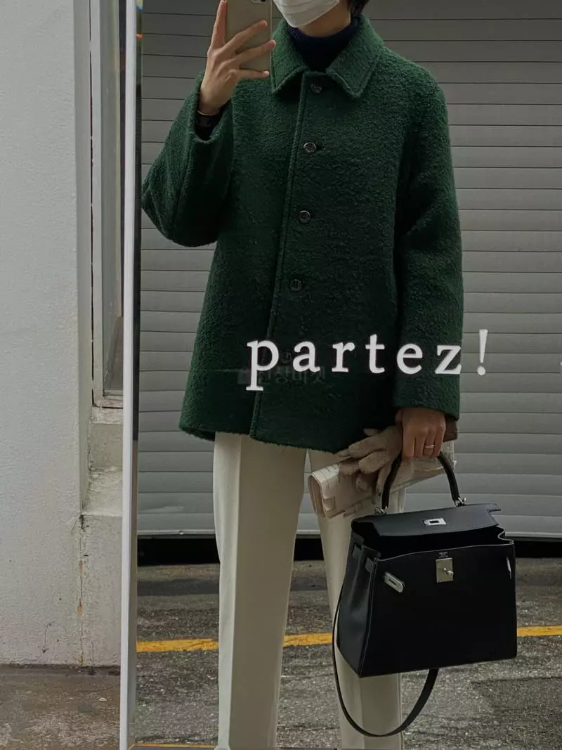 Glow Approach - Korean Women Fashion - #womensfashion - Alpaca Coat - 3