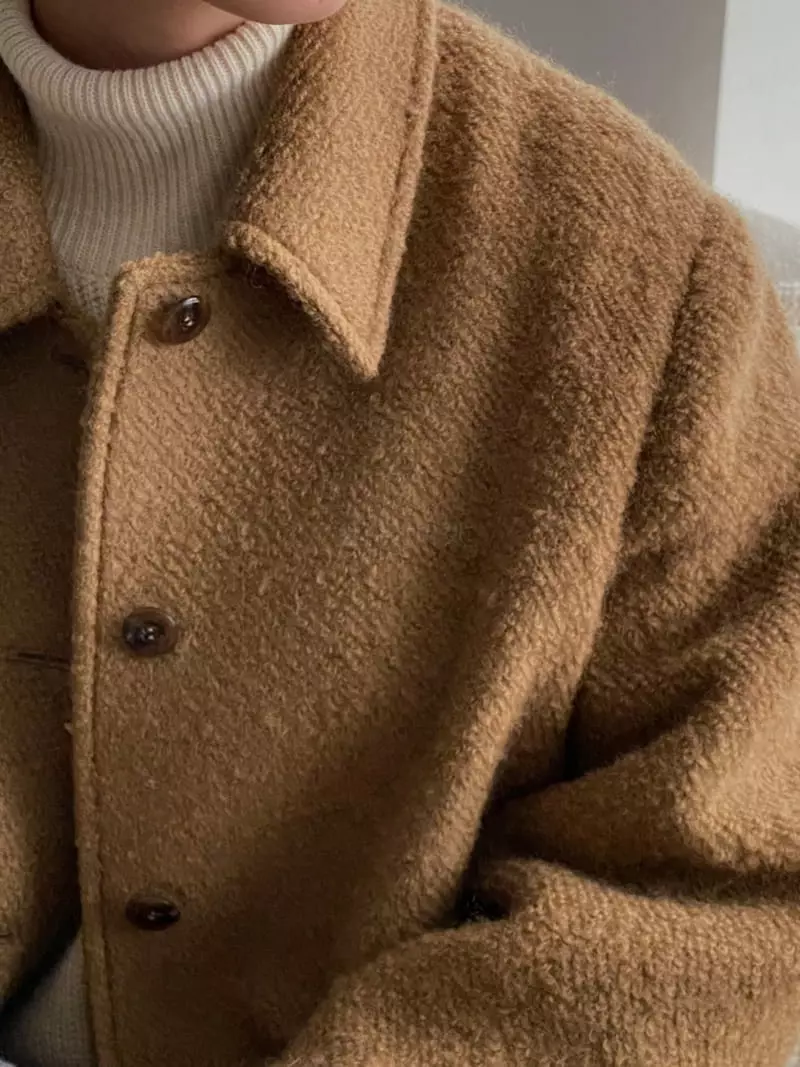 Glow Approach - Korean Women Fashion - #womensfashion - Alpaca Coat - 3