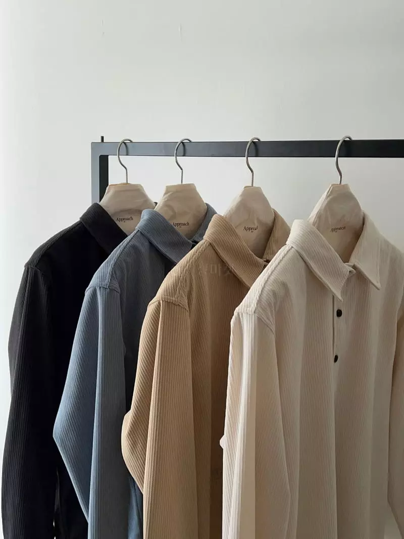 Glow Approach - Korean Women Fashion - #womensfashion - Rib Shirt - 5