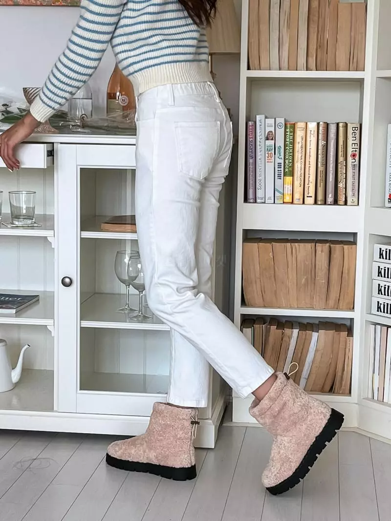 Golden Shoe - Korean Women Fashion - #momslook - DH3660 Boots - 3