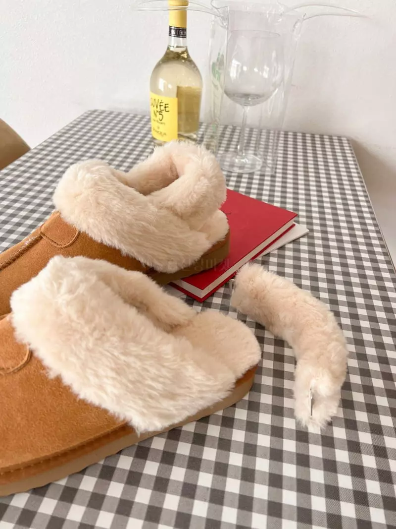 Golden Shoe - Korean Women Fashion - #momslook - 5125 Slipper
