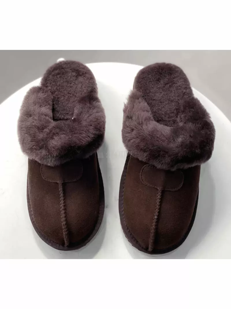 Golden Shoe - Korean Women Fashion - #momslook - k0014 Slipper - 2