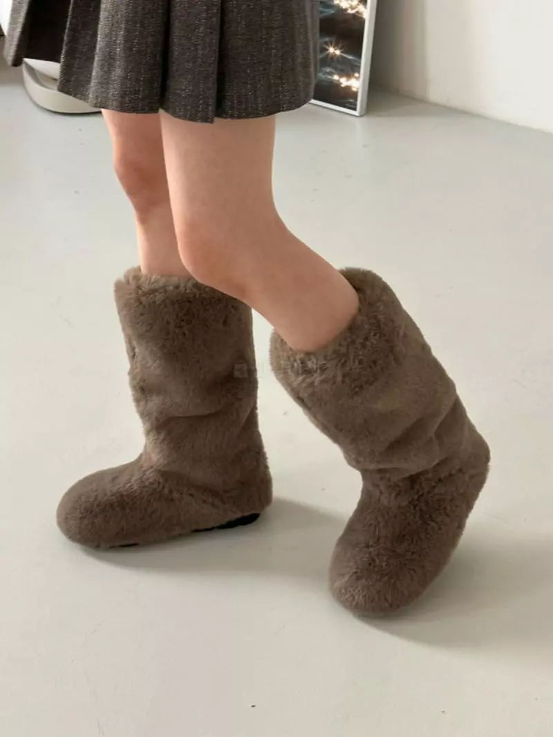 Golden Shoe - Korean Women Fashion - #momslook - ra233 Boots - 5