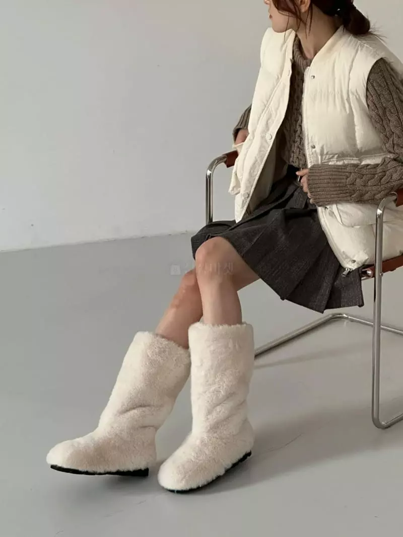 Golden Shoe - Korean Women Fashion - #momslook - ra233 Boots - 7