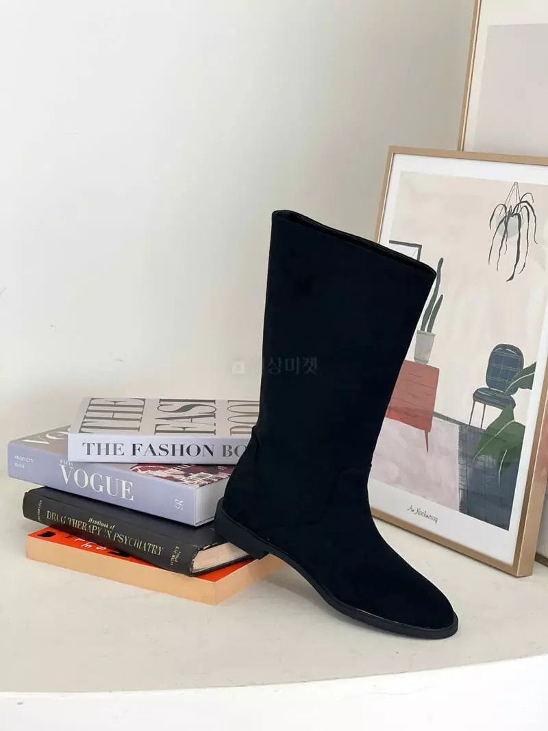 Golden Shoe - Korean Women Fashion - #momslook - L8214 Boots