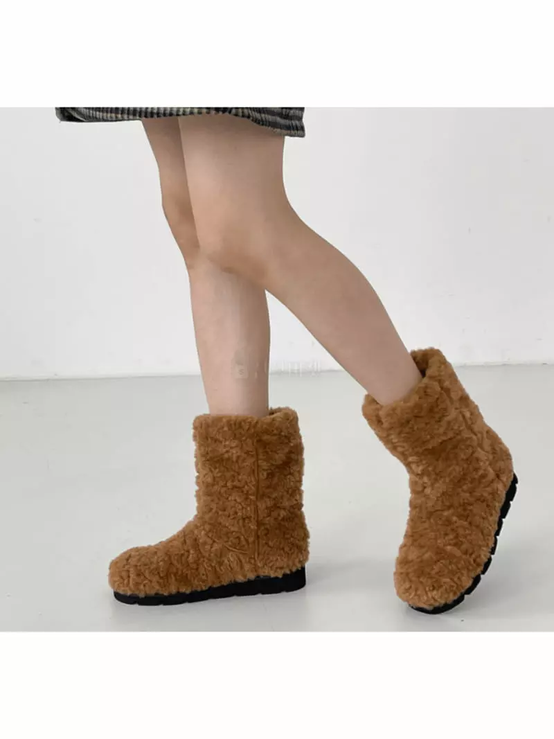 Golden Shoe - Korean Women Fashion - #momslook - ra226 Boots - 11