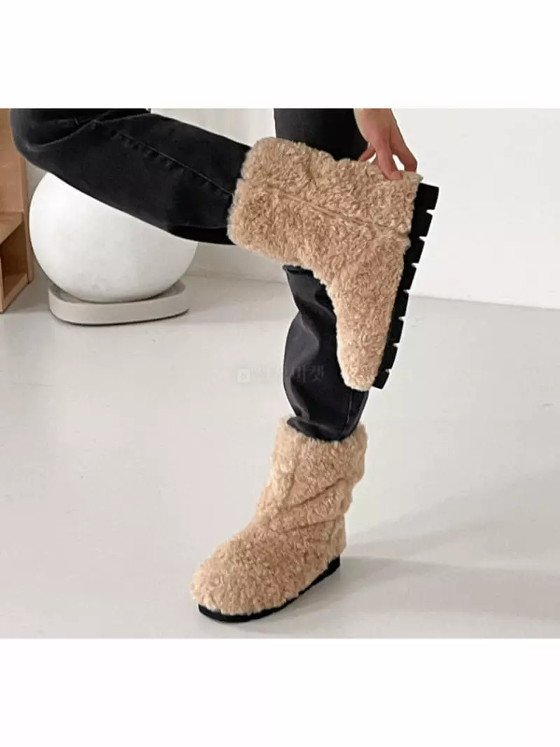 Golden Shoe - Korean Women Fashion - #momslook - ra226 Boots - 5