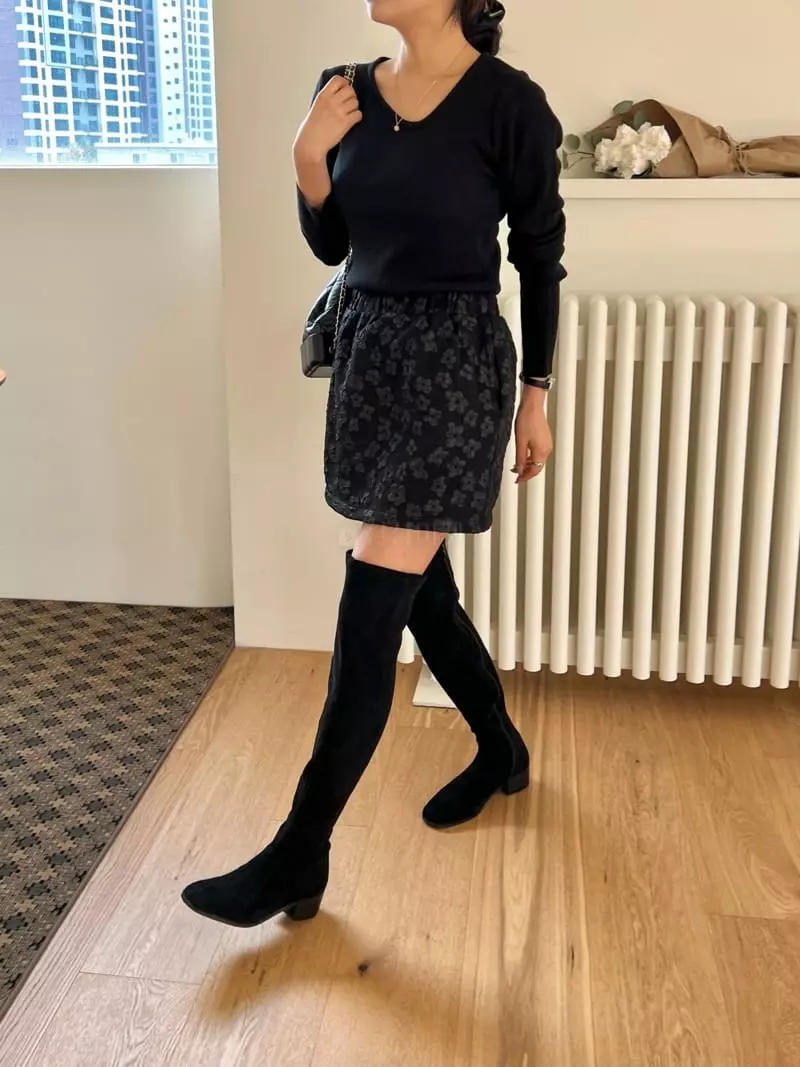 Golden Shoe - Korean Women Fashion - #momslook - PL0019 Boots - 12