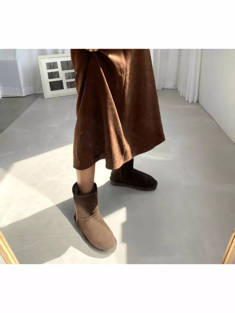 Golden Shoe - Korean Women Fashion - #momslook - ka0017 Boots - 7