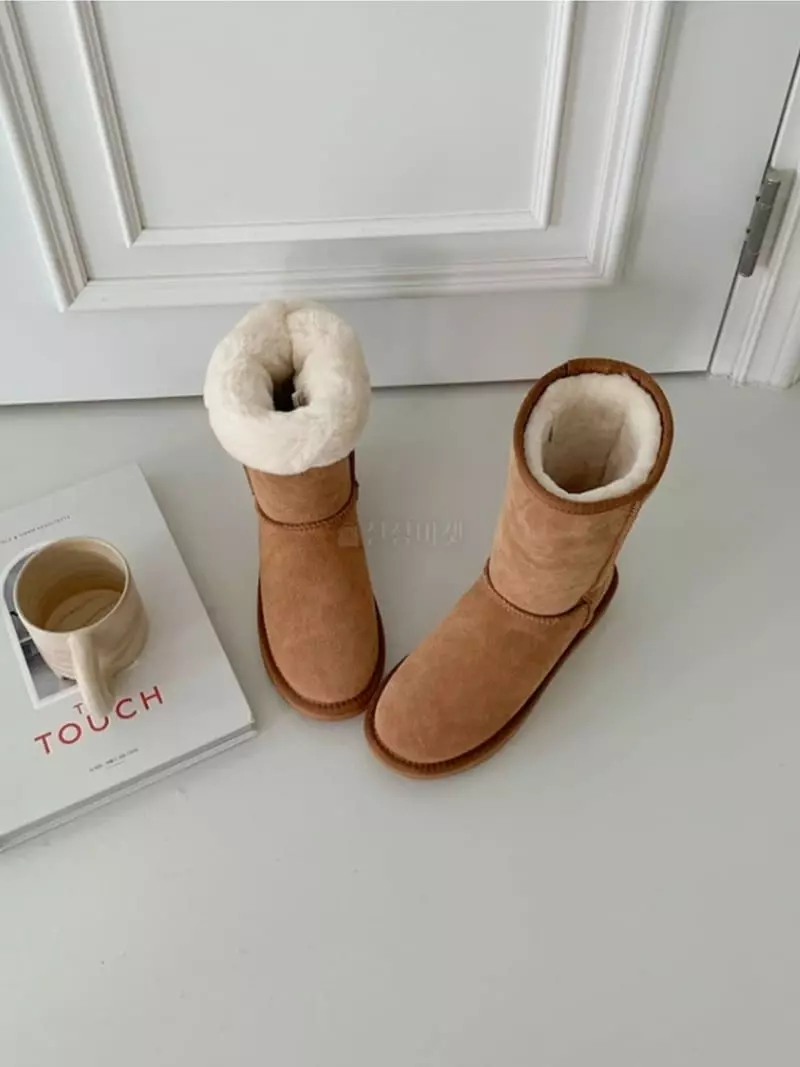 Golden Shoe - Korean Women Fashion - #momslook - ka0016 Boots - 10