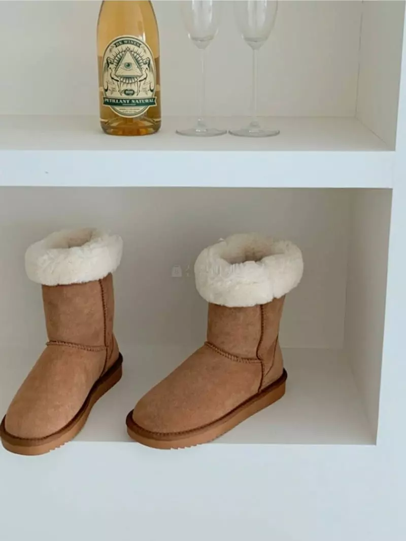 Golden Shoe - Korean Women Fashion - #momslook - ka0016 Boots - 5