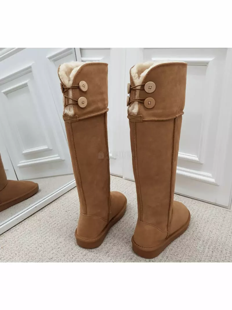 Golden Shoe - Korean Women Fashion - #momslook - K0042 Boots - 10
