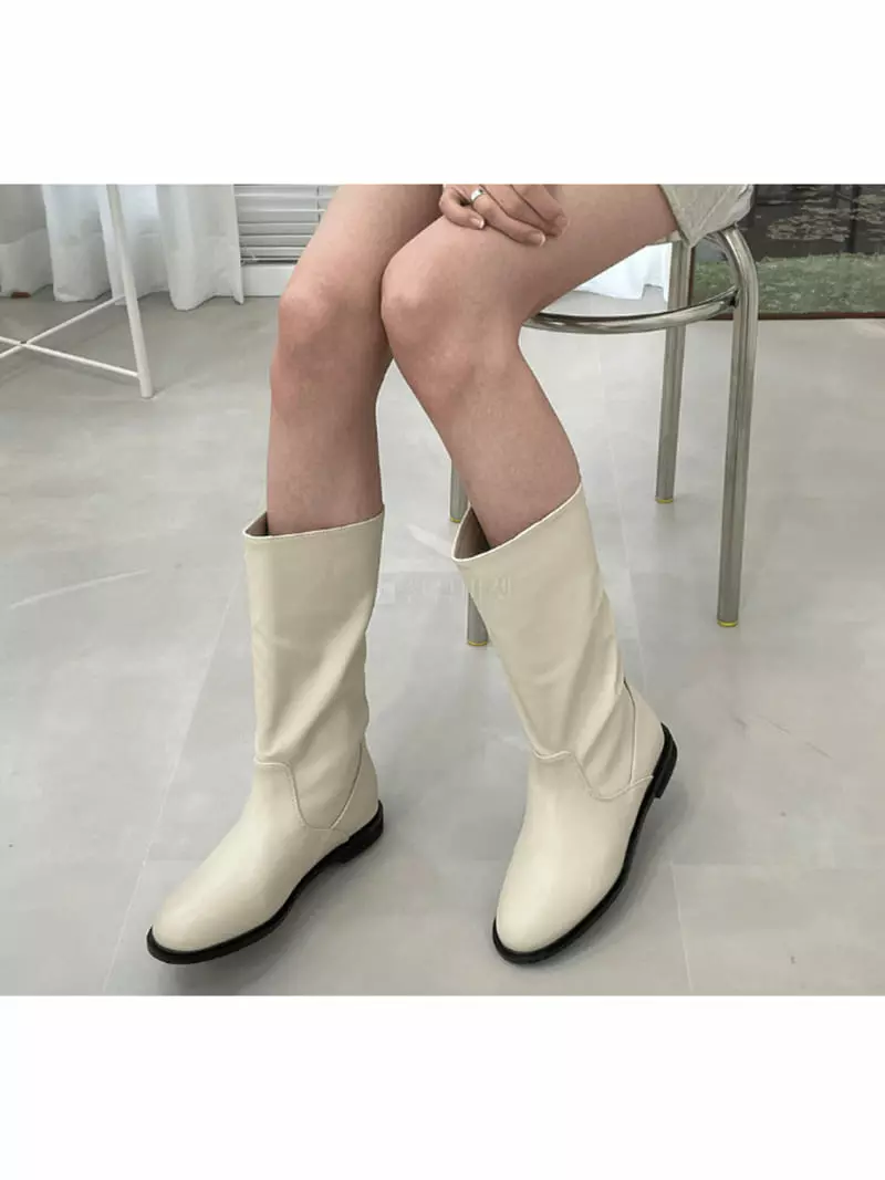 Golden Shoe - Korean Women Fashion - #momslook - bu5411 Boots - 12
